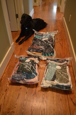 ...but Max and space bags are good helpers!