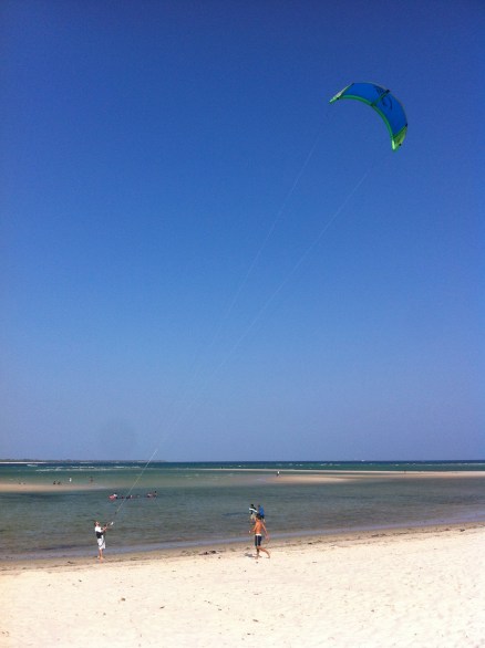 Nathan kite boarding